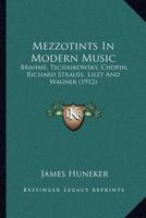 Mezzotints In Modern Music