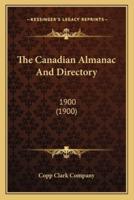 The Canadian Almanac And Directory