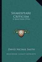 Shakespeare Criticism