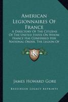 American Legionnaires Of France