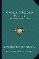 Catholic Record Society