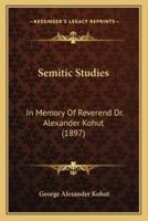 Semitic Studies