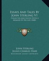 Essays And Tales By John Sterling V1