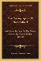 The Topography Of Stane Street