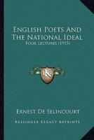 English Poets And The National Ideal