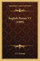 English Poems V2 (1909)