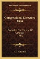 Congressional Directory 1880