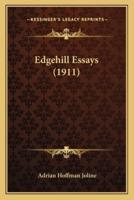 Edgehill Essays (1911)