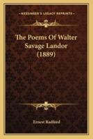 The Poems Of Walter Savage Landor (1889)