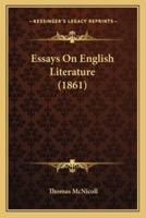 Essays On English Literature (1861)