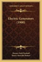 Electric Generators (1900)