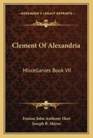 Clement Of Alexandria