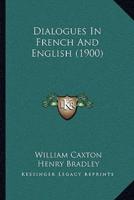 Dialogues In French And English (1900)