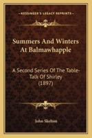 Summers And Winters At Balmawhapple