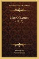 Men Of Letters (1916)