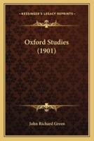 Oxford Studies (1901)