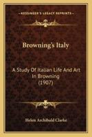 Browning's Italy