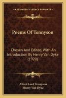 Poems Of Tennyson