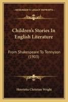 Children's Stories In English Literature