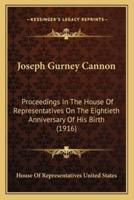 Joseph Gurney Cannon