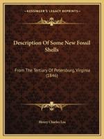 Description Of Some New Fossil Shells