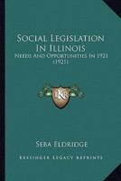 Social Legislation In Illinois