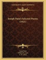 Joseph Patai's Selected Poems (1921)