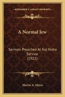 A Normal Jew