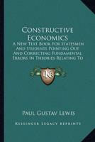 Constructive Economics