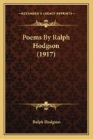 Poems By Ralph Hodgson (1917)