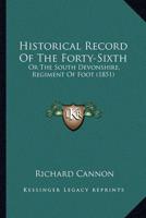 Historical Record Of The Forty-Sixth