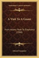 A Visit To A Gnani