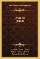 Lectures (1898)