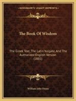 The Book Of Wisdom