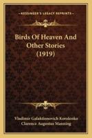 Birds Of Heaven And Other Stories (1919)