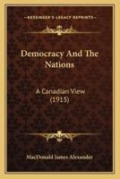 Democracy And The Nations