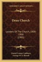 Dean Church