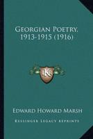 Georgian Poetry, 1913-1915 (1916)
