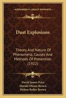 Dust Explosions