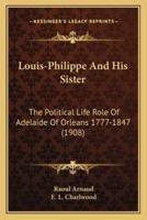 Louis-Philippe and His Sister