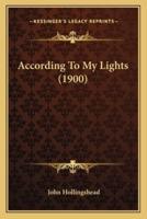 According To My Lights (1900)