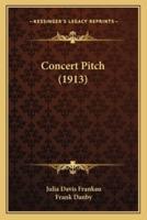 Concert Pitch (1913)