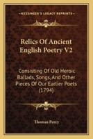 Relics Of Ancient English Poetry V2