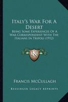 Italy's War For A Desert