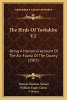 The Birds of Yorkshire V1