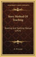 Story Method Of Teaching