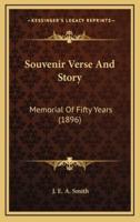 Souvenir Verse and Story