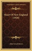 Heart of New England (1920)