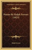 Poems by Ralph Ferrars (1823)