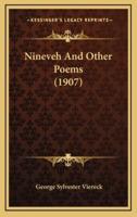 Nineveh and Other Poems (1907)